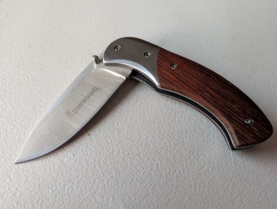 Vintage Browning Lockback Pocket Knife Model #824 - Image 1 of 2