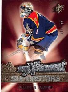 2005-06 SPx Xcitement Superstars #XSRL Roberto Luongo /499 - Picture 1 of 2