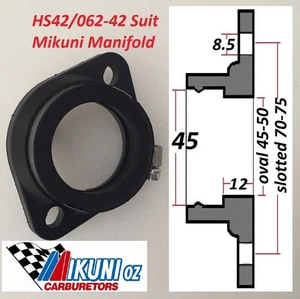 Mikuni Rubber Falange Adapter HS-42 HS42/062-42K - Bild 1 von 1