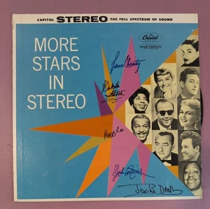 Disco de vinilo LP estéreo More Stars In Capitol SW1182 firmado autografiado - Imagen 1 de 6