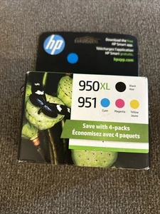 C2P01FN Set di inchiostri originali HP 950XL nero ad alta resa e 951 CMY (4 confezioni) 11/2025 - Foto 1 di 5