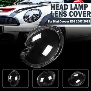 Fits 09-13 BMW Mini R56 Cooper hatchback Front Headlight Headlamp Lens Cover LH - Picture 1 of 12