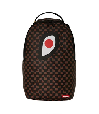 SPRAYGROUND - ONE EYE BROWN / FOCU$ DLXV BACKPACK - B7700 - Image 1 of 4