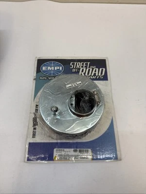 Limpiador de aire redondo cromado Empi de 4 pulgadas para carburador de imagen 30/34 - 9045 Foto 1 de 3