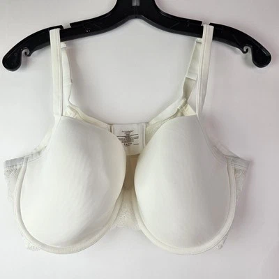 Ambrielle Underwire Full Coverage Bra White Size 40D - Image 1 of 4