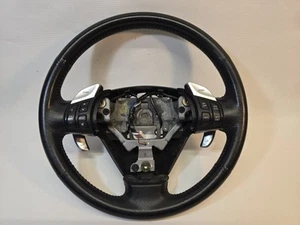 Volante de cuero Mazda RX8 RX-8 2004-08 con palancas de cambio OEM - Imagen 1 de 12
