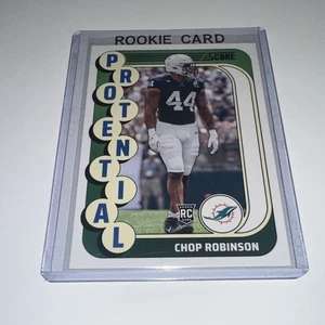 2024 Score - Protential Chop Robinson #9 (RC) - Picture 1 of 2