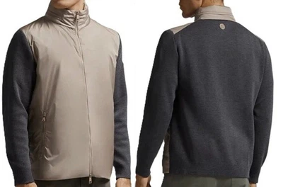 G/Fore Merino Wool Nylon Hooded Full Zip Front Dune Jacket Mens L - Image 1 of 4