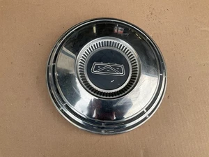One 1968-70 Ford Crest Block Center Dog Dish Hubcap 10 1/2" Diameter - Picture 1 of 2