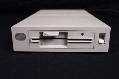 IBM 4869-502 Externes Diskettenlaufwerk Vintage Retro PC Zubehör *Ungetestet - Bild 1 von 4