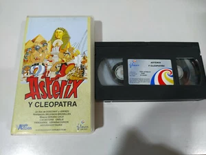 Asterix Obelix y Cleopatra Goscinny y Uderzo - VHS Cinta Tape Español - Imagen 1 de 3