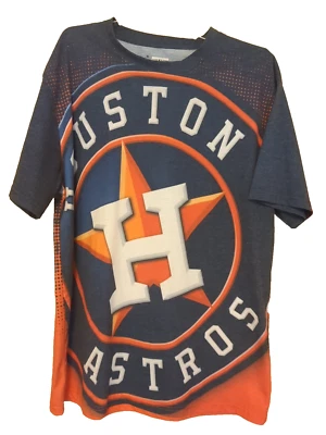 Houston Astros Large H Star Logo MLB Genuine Merchandise Size Extra Large XL - Image 1 of 4