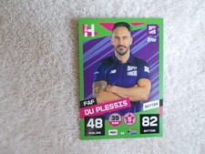Cricket Attax The Hundred 2022 "FAF DU PLESSIS" #68 Super Chargers Trading Card