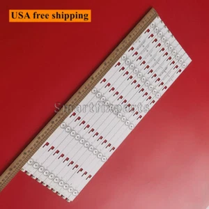 LED Strips for Sony KD-55X8000C KD-55X8005C SVY550AH0 5LED L R LSY550FN01-001 - Picture 1 of 8