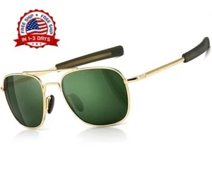 Gafas de Sol para Hombre Lentes Oscuros Estilo Piloto Moda Casual Elegante Retro - Picture 1 of 6