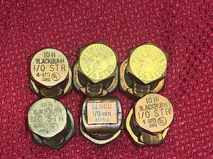 Penn Union, Blackburn, ILSCO - 1/0 STRD Split-Bolt Connector - Lot Of 6 - Picture 1 of 4
