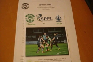 HIBERNIAN (HIBS) V FALKIRK SPFL DEVELOPMENT MATCH 3/10/17 - Picture 1 of 2