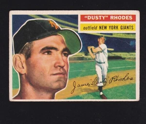 1956 TOPPS #50 DUSTY RHODES VG NY GIANTS DP (WB) ~AJMCARDS~ - Bild 1 von 1