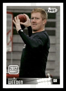 2012 SAGE HIT #75 Brandon Weeden Oklahoma State Cowboys - Bild 1 von 2
