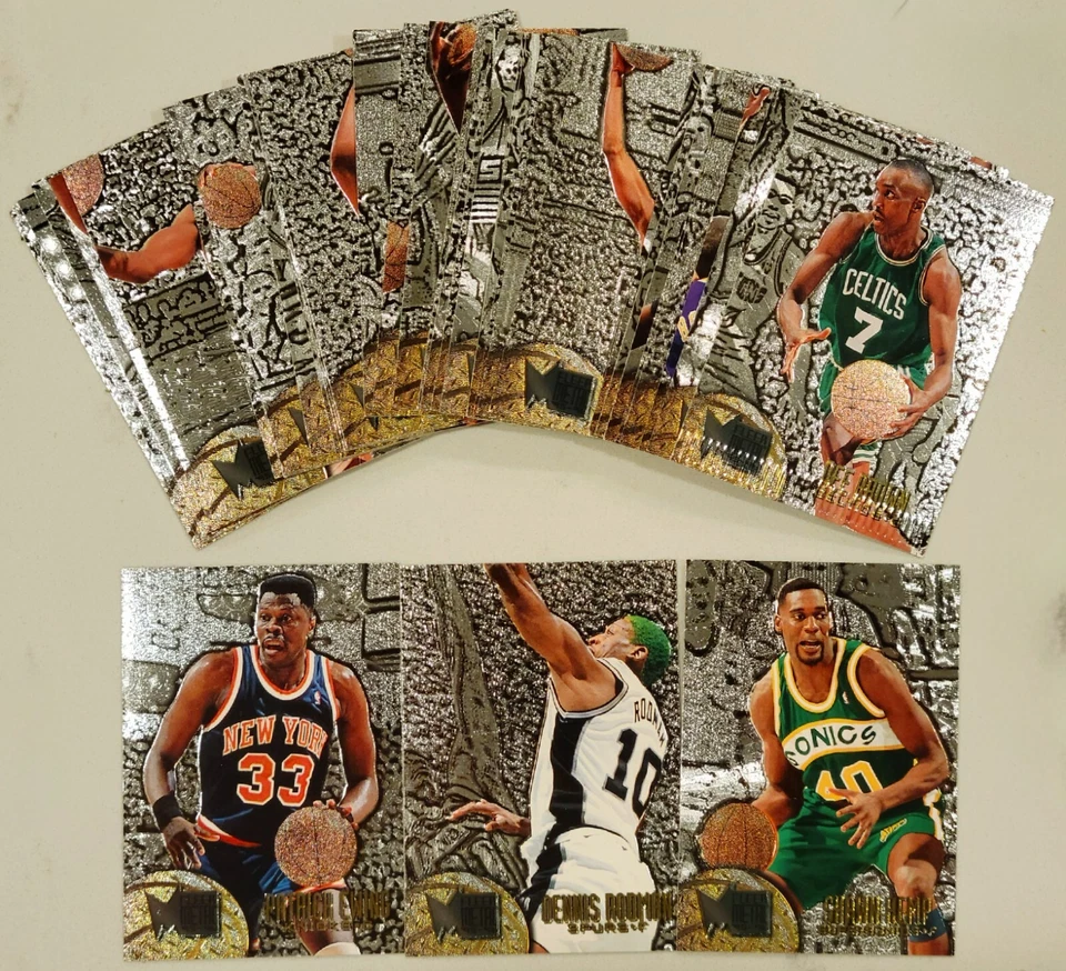 1995-96 Fleer Metal Silver Spotlight Series Inserts - Pick your Card - - Image 1 of 1