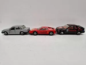 Lot of 3 Matchbox Superfast: Volvo 760 Ford Sierra Ferrari Testarossa unboxed ni - Bild 1 von 6