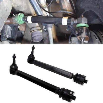 Pair Heavy Duty Tie Rods For 11-23 Chevy Silverado GMC Sierra 2500HD 3500HD 6.6L Foto 1 de 4