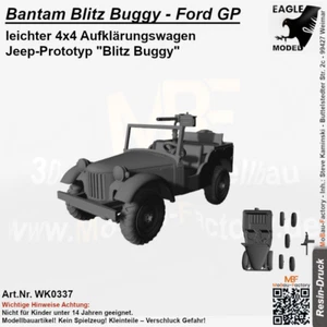 Bantam Blitz Buggy - Ford GP - coche de reconocimiento ligero 4x4 - Imagen 1 de 6