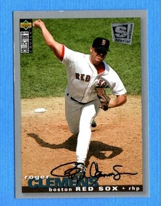 Collector's Choice SE 1995 Silver Signature #190 Roger Clemens Medias Rojas - Imagen 1 de 1