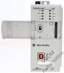 Allen Bradley 1769-L30ER /A CompactLogix Processor 5370 ENet Controller - Picture 1 of 6