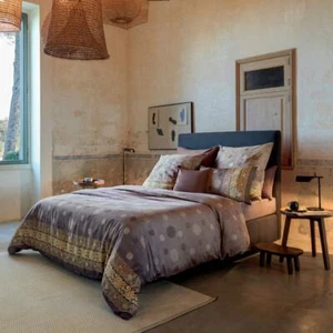 Bassetti Pallavicino G1 Double Duvet Cover in Glace Satin - Natural Elegance - Picture 1 of 1