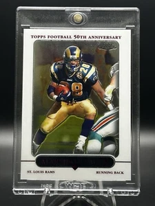 2005 Topps Chrome Refractors Marshall Faulk #43 NFL St. Louis Rams - Picture 1 of 6