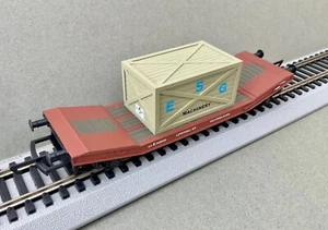 Hornby Lowmac Wagon E.S.G Machinery Usado V.G.C - Imagen 1 de 3