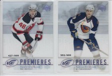 2007-08 UD ICE ROOKIE PREMIERES /499 /999 RC #143-210 Upper FINISH SET YOU PICK