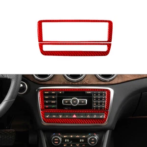 Cubierta de embellecedor de control central roja tipo B para Mercedes Benz CLA 2014-2018/GLA 15-18 - Imagen 1 de 18