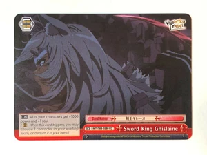 Weiss Mushoku Tensei Jobless Reincarnation Sword King Ghislaine CC NM/M - Picture 1 of 1