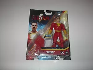 DC COMICS SHAZAM MOVIE CAPTAIN MARVEL FIGURE 6" MATTEL BRAND NEW 2019 - Picture 1 of 2
