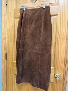 Urban Hillbilly size M girls vintage  suede skirt - Picture 1 of 3