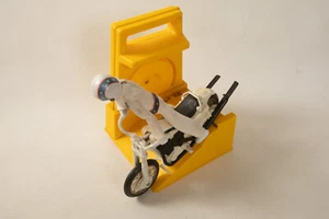Bicicleta de Acrobacias Evel Knievel Juguete (M3L/JSF6) Original Ideal 1973 Evil Yellow Hollis - Imagen 1 de 9