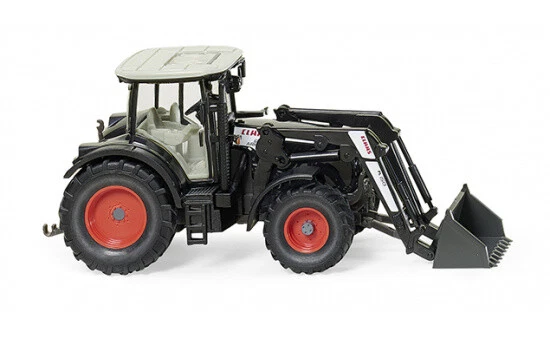 Claas Arion 640 mit Frontlader 150 - schwarz - 1:87 - Wiking (036312) - Bild 1 von 1