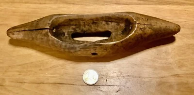 outils anciens,old tool, belle piéce ,rare ancienne navette à tisser… - Photo 1/4
