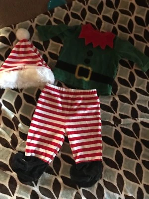 Ребенок ясельного возраста эльф костюм размер 3/6 месяцев - Изображение 1 из 2