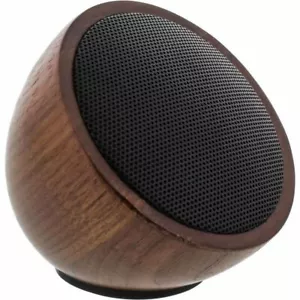 TRIPLE C | Altavoz blueBOOM MADERA DE NOGAL BLUETOOTH NUEVO ASN624W6 RARO AZUL EE. UU. - Imagen 1 de 7