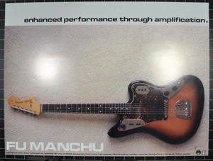 FU MANCHU - MAN'S RUIN PROMO POSTER - FRANK KOZIK - LITHOGRAPH - SIGNED - Picture 1 of 3