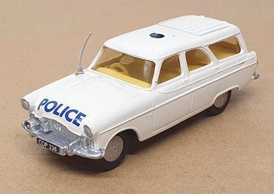 Corgi Toys 9.5cm Long Diecast 419 Ford Zephyr Motorway Police Patrol Car - White - Image 1 of 4
