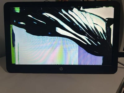 BROKEN HP EliteDisplay S140u 14" HD+ LED Backlit USB 3.0 Portable Monitor+cable - Image 1 of 4