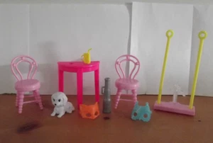 Chelsea Barbie Treehouse Replacement Furniture, Swing, Telescope, Dog & Masks - Picture 1 of 7