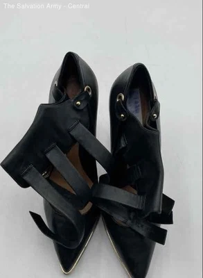 Tacones de aguja cómodos para mujer Schutz punta negra talla 10 Foto 1 de 4