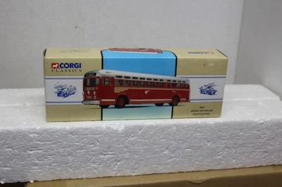 CORGI 98601 GENERAL MOTORS  PACIFIC ELECTRIC  MOTOR COACH 4502 BUS - Image 1 of 2