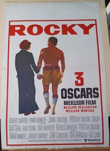 Vintage Original Filmplakat Klassiker Rocky Sylvester Stallone 1976 - Bild 1 von 1
