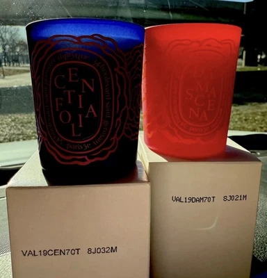 DIPTYQUE ROSE Mini Duo 2 x70g EDICIÓN LIMITADA SAN VALENTÍN NUEVO EN CAJAS BLANCAS Foto 1 de 4